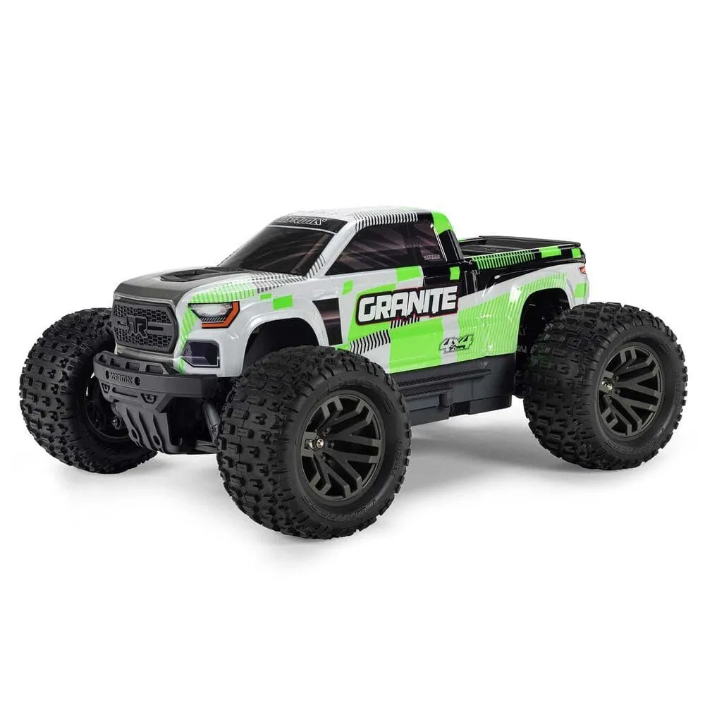 ARRMA Granite MEGA 665 Brushed 4x4 1/10 RTR Vert - ARA4202V4T1