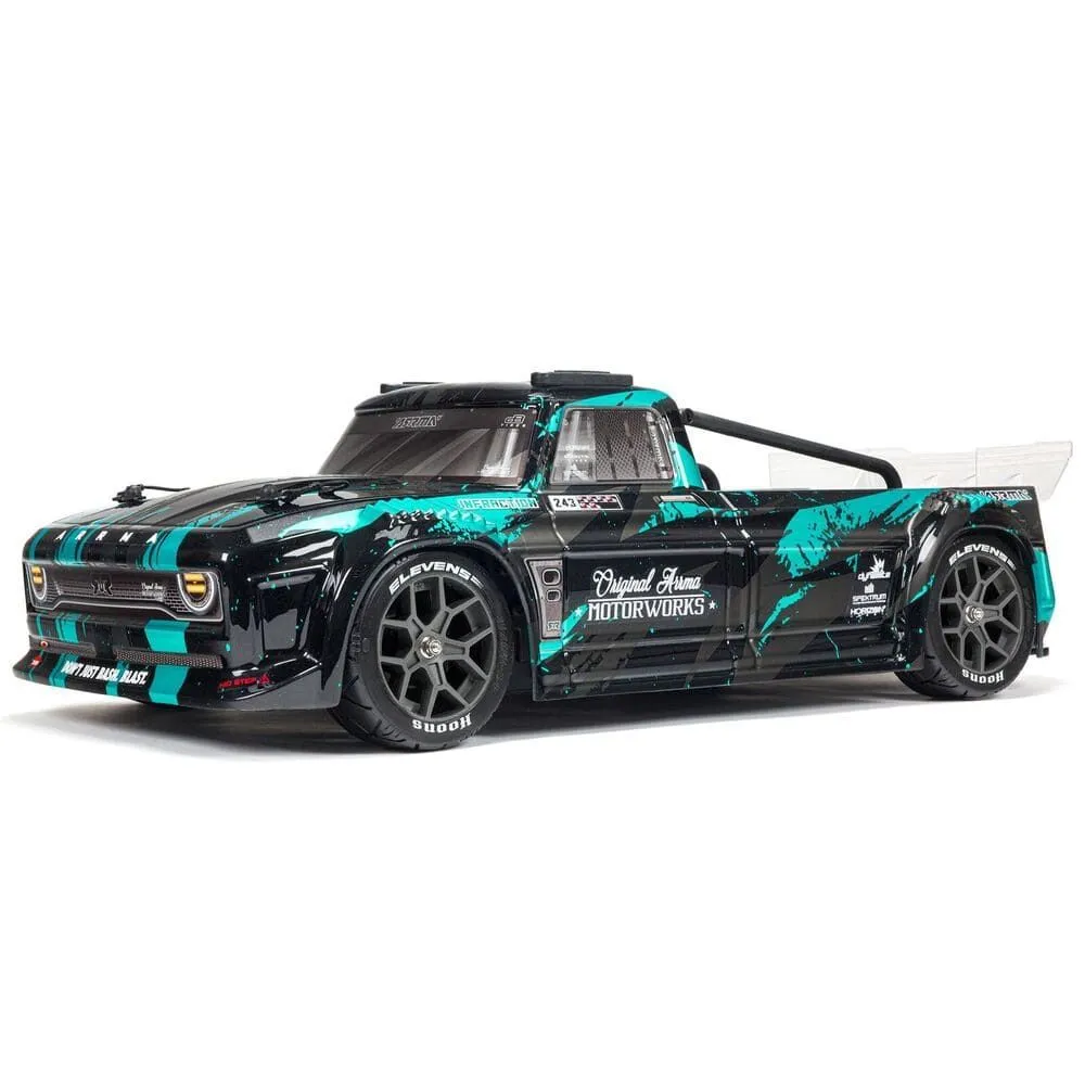 ARRMA INFRACTION 4X4 3S BLX Street Bash 1/8 RTR Teal - ARA4315V3T2
