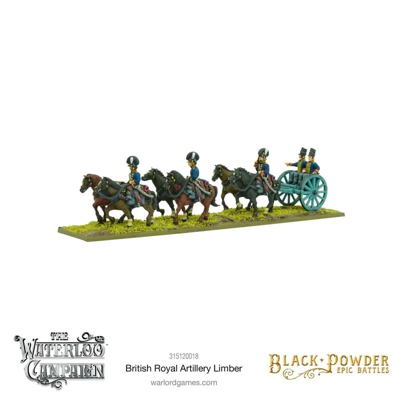 Artillerie royale britannique napoléonienne. Black Powder. WARLORD GAMES 315120018