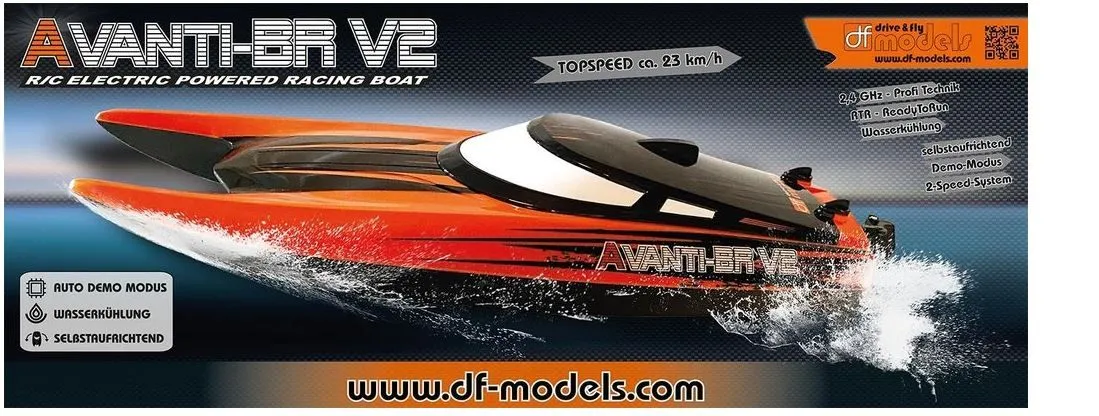 AVANTI BR V2 Boat brushed - RTR 3640