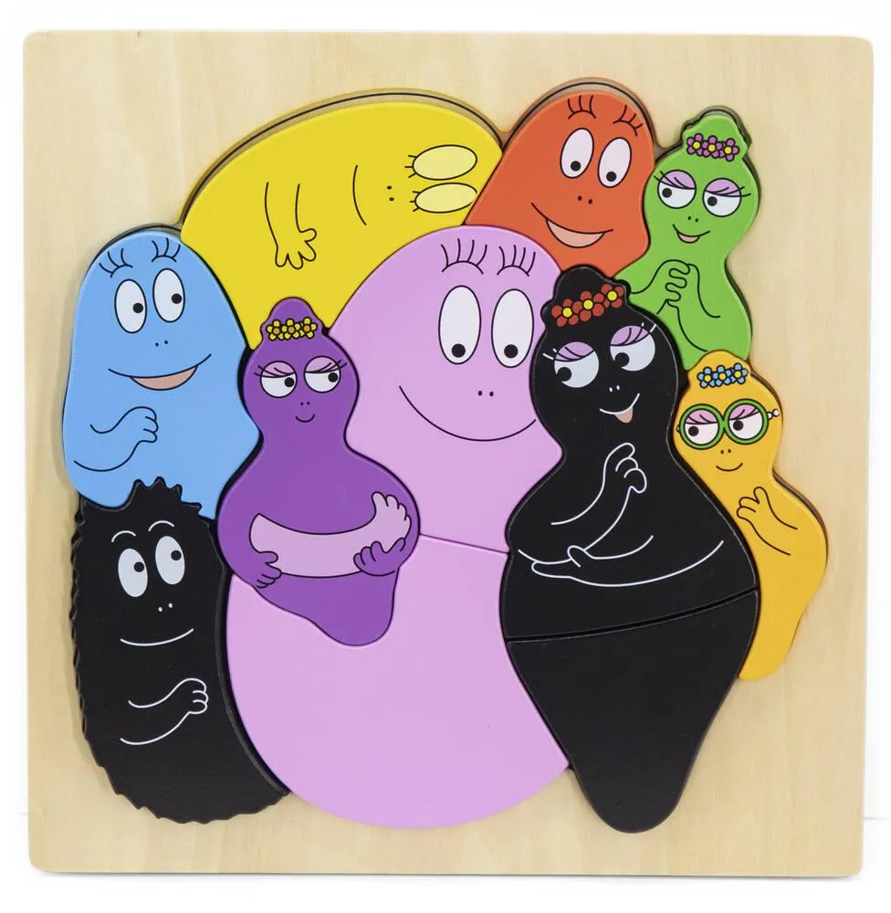 LABEL LABEL - BARBAPAPA PUZZLE