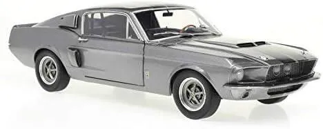1/18 SHELBY GT500 GREY ET BLACK STRIPES 1967