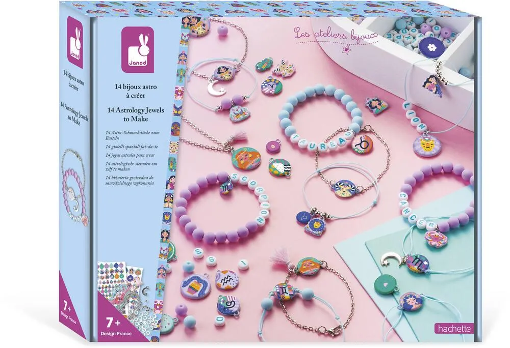14 BIJOUX ASTRO A CREER