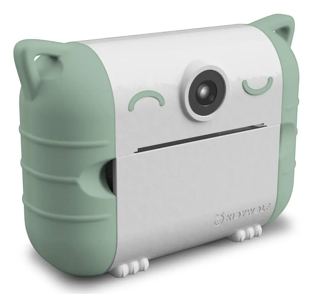 KIDYPRINT - APPAREIL PHOTO AVEC IMPRESSION THERMIQUE IMMEDIATE VERT