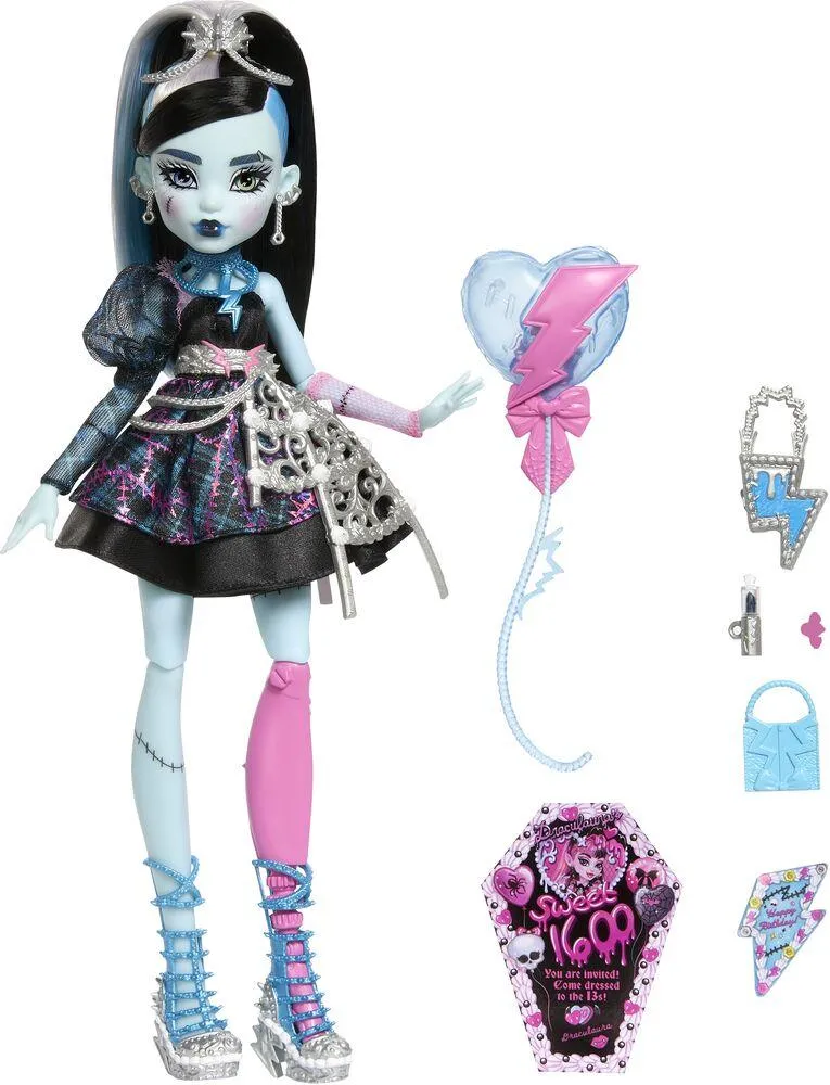 MONSTER HIGH -POUPEE FRANKIE ANNIVERSAIRE