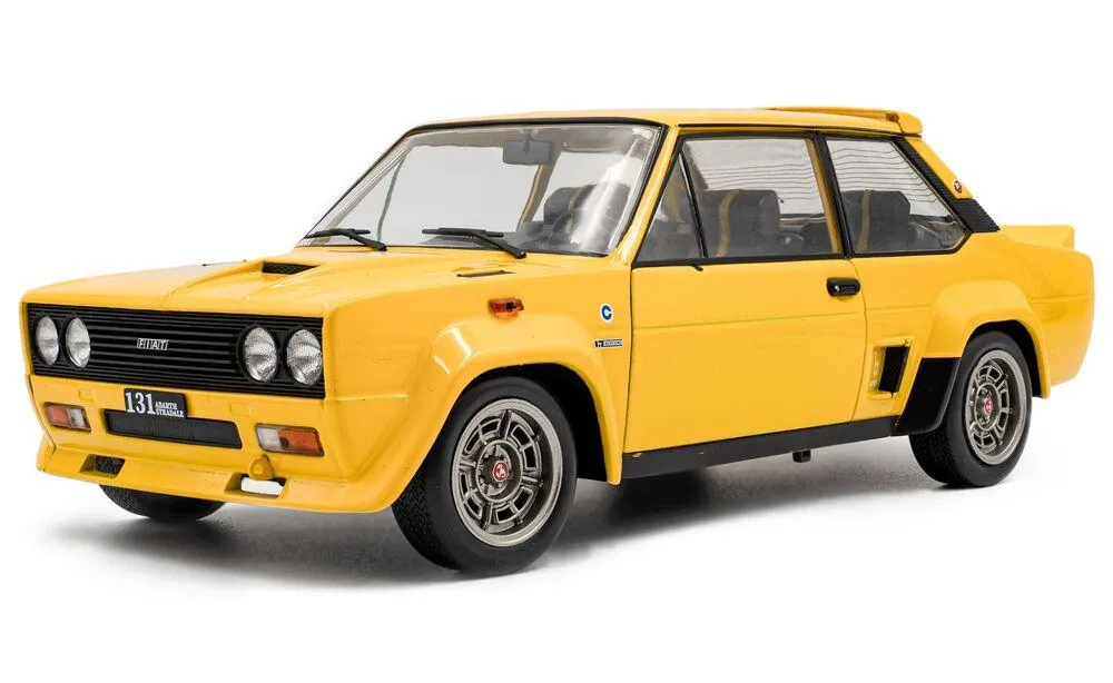1/18 FIAT 131 ABARTH YELLOW 1980
