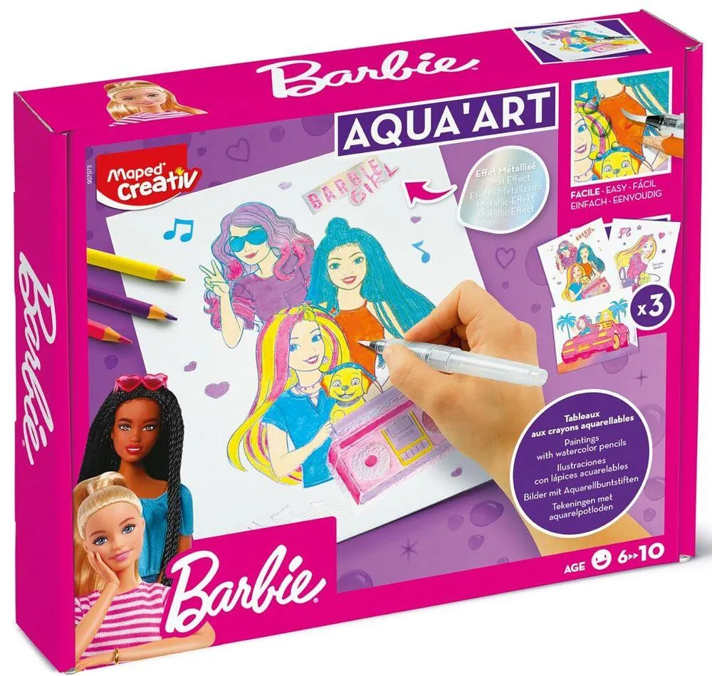 BARBIE - MAPED CREATIV - AQUA'ART