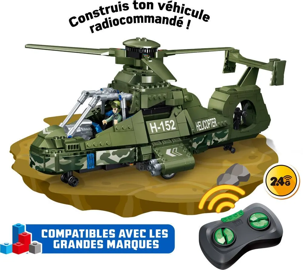 WISE BLOCK - HELICOPTERE DE COMBAT RADIOCOMMANDE