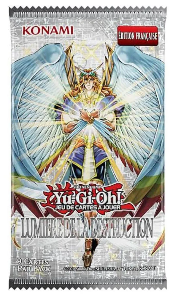 YU GI OH !JCC  BOOSTER LUMIERE DE LA DESTRUCTION REPRINT 08-08