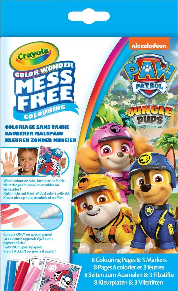 COLOR WONDER MINI - PAT'PATROUILLE JUNGLE PUPS