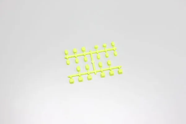 BAGUES DE SUSPENSION INFERNO MP9 / JAUNE FLUO - IF442KY - Pièce détachée KYOSHO