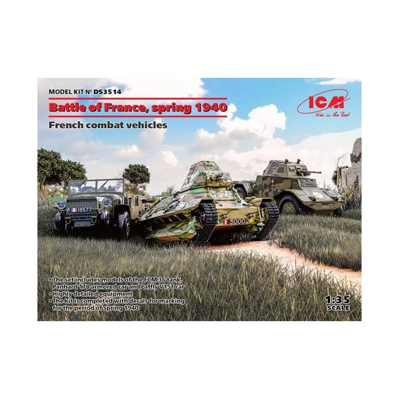 Bataille de France, 1940. ICM DS3514