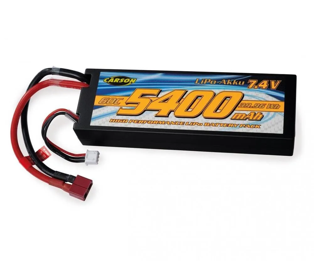 Batterie LiPo 2S 7.4V 5400mAh Carson - 500608234