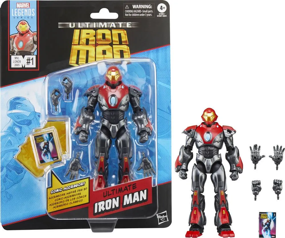 MARVEL LEGENDS MINI COMICS ULTIMATE IRONMAN