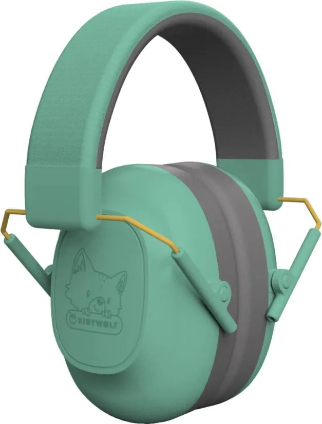 KIDYNOISE - CASQUE ANTIBRUIT DESIGN ET ELEGANT - VERT