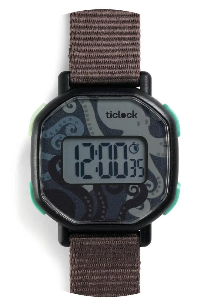 MONTRE DIGITALE - BLACK OCTOPUS