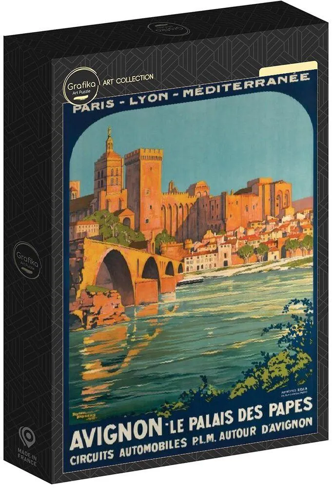 ROGER BRODERS - AVIGNON, LE PALAIS DES PAPES, 1922