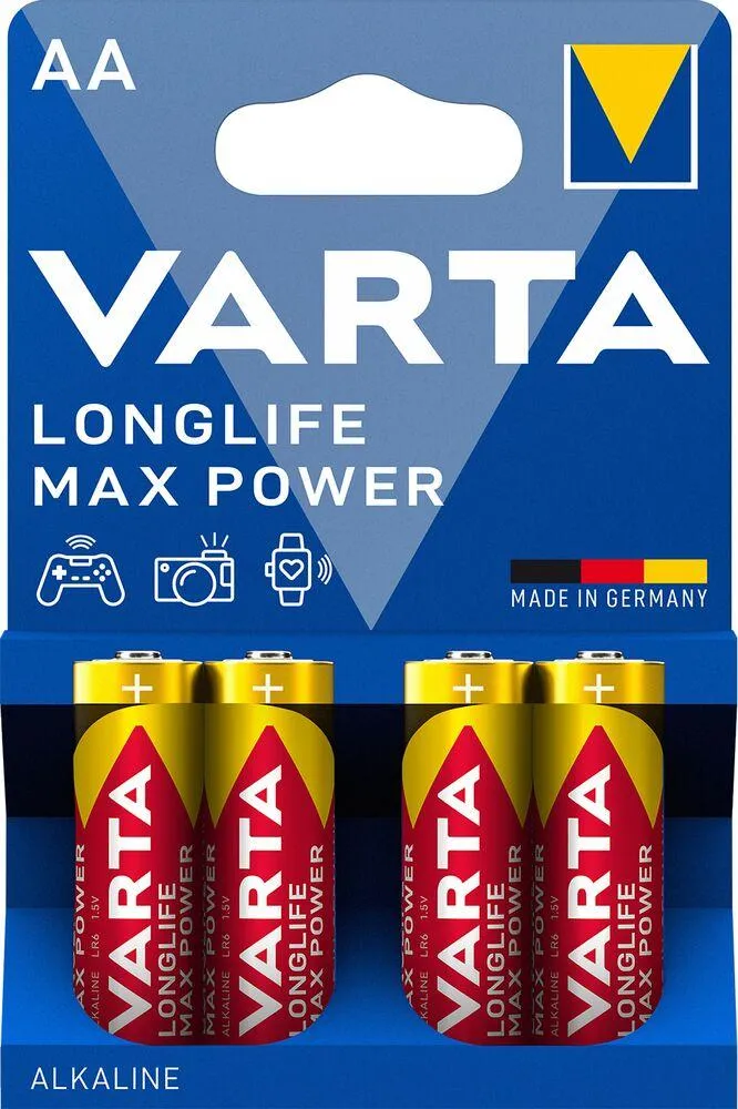 VARTA  - PILE LONGLIFE MAX POWER AA - LR6