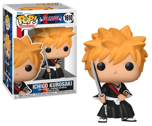 Bleach - pop animation n° 1610 - ichigo (fb shikai) avec chase (mt)