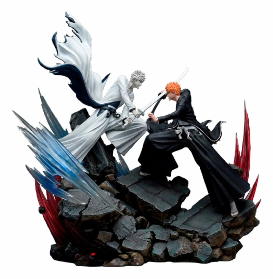 Bleach statuette 1/6 elite dynamic ichigo kurosaki vs hollow ichigo 56 cm