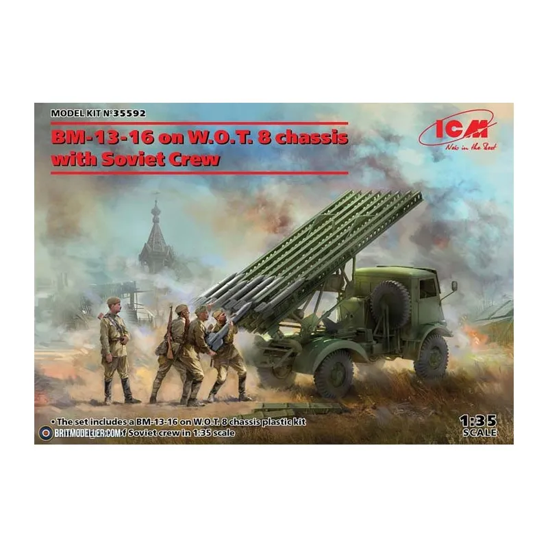 BM-13-16 dans W.O.T.8. ICM 35592