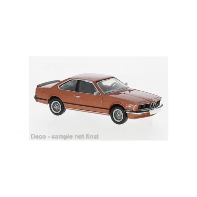 BMW 635 CSi, bronze métallisé. BREKINA 24359