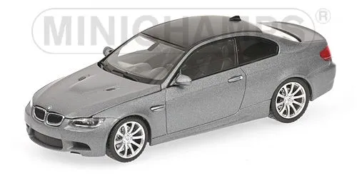 BMW M3 (E92) - 2008 - Matt Grey - 'Linea Opaca' - 1/43 - Minichamps - 436026321