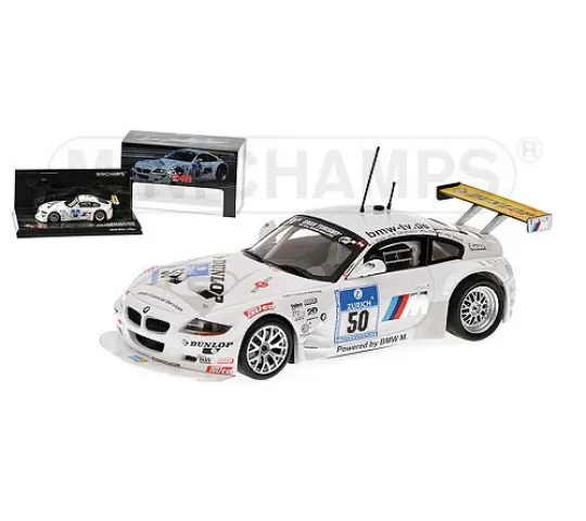 BMW Z4 M Coupe - Schubert Motorsport - Hürtgen / Stuck / Stuck / Goeransson - Class Winners Adac 24H 2007 1/43 MINICHAMPS - 400072750