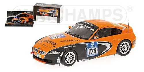 BMW Z4 - Team Satorius Black Falcon - Weijers / Swart / Schwerfeld / Colell - 24H Nürburgring 2009 1/43 MINICHAMPS - 437092776