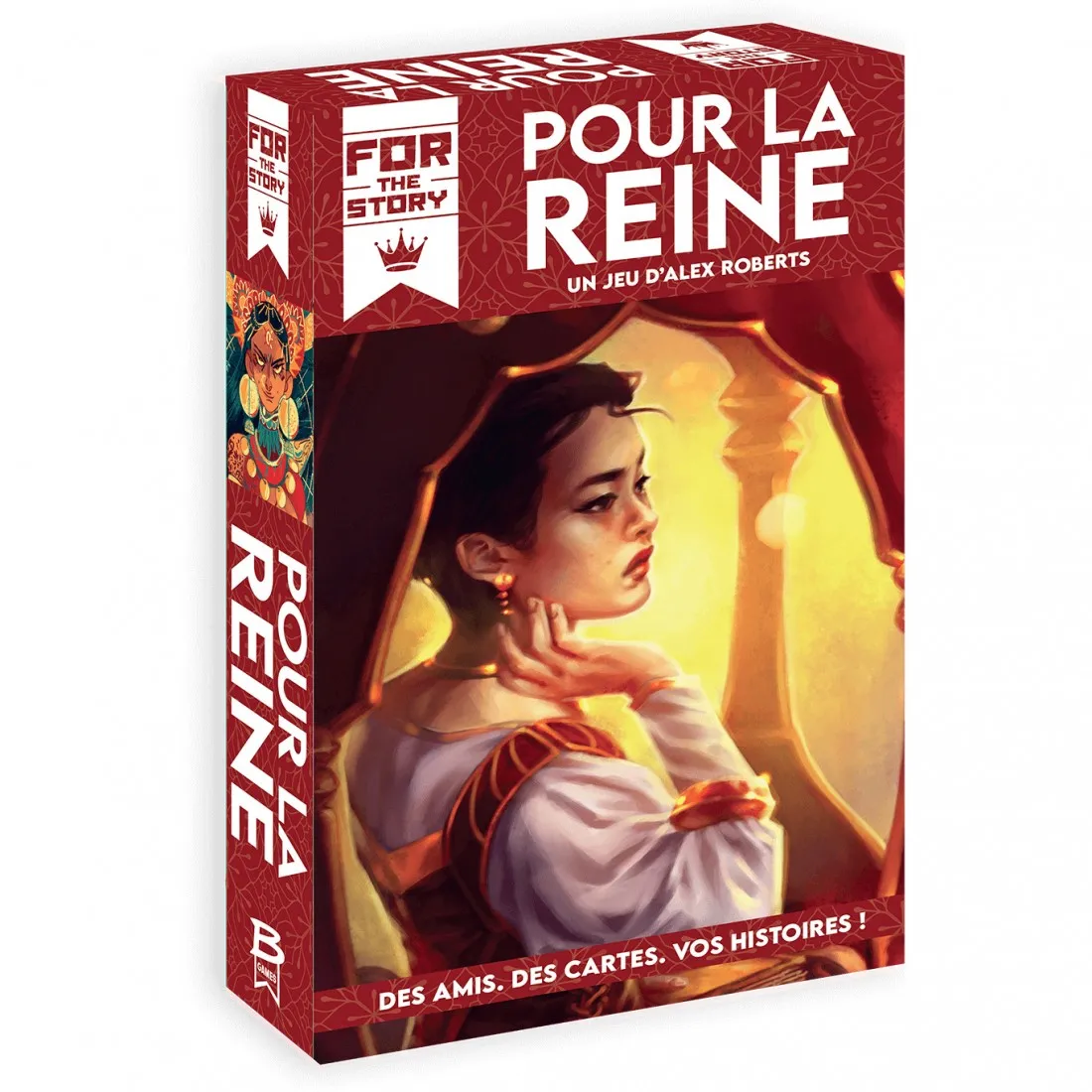 Pour la reine - jeu de construction d'histoires - Bragelonne Games