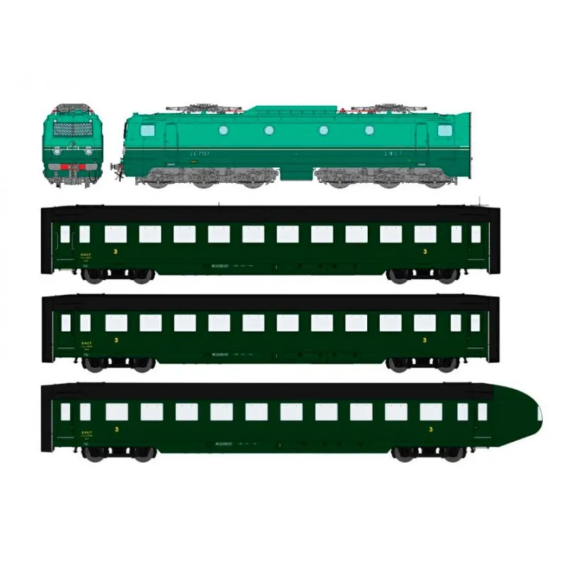 « Record du Monde » Branche CC-7107. REE MODELES CM-004