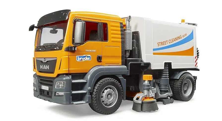 BRUDER Camion de Nettoyage de Rues MAN TGS 03780