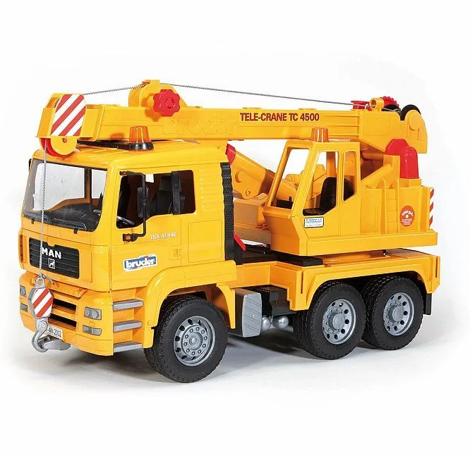 BRUDER Camion grue MAN 02754