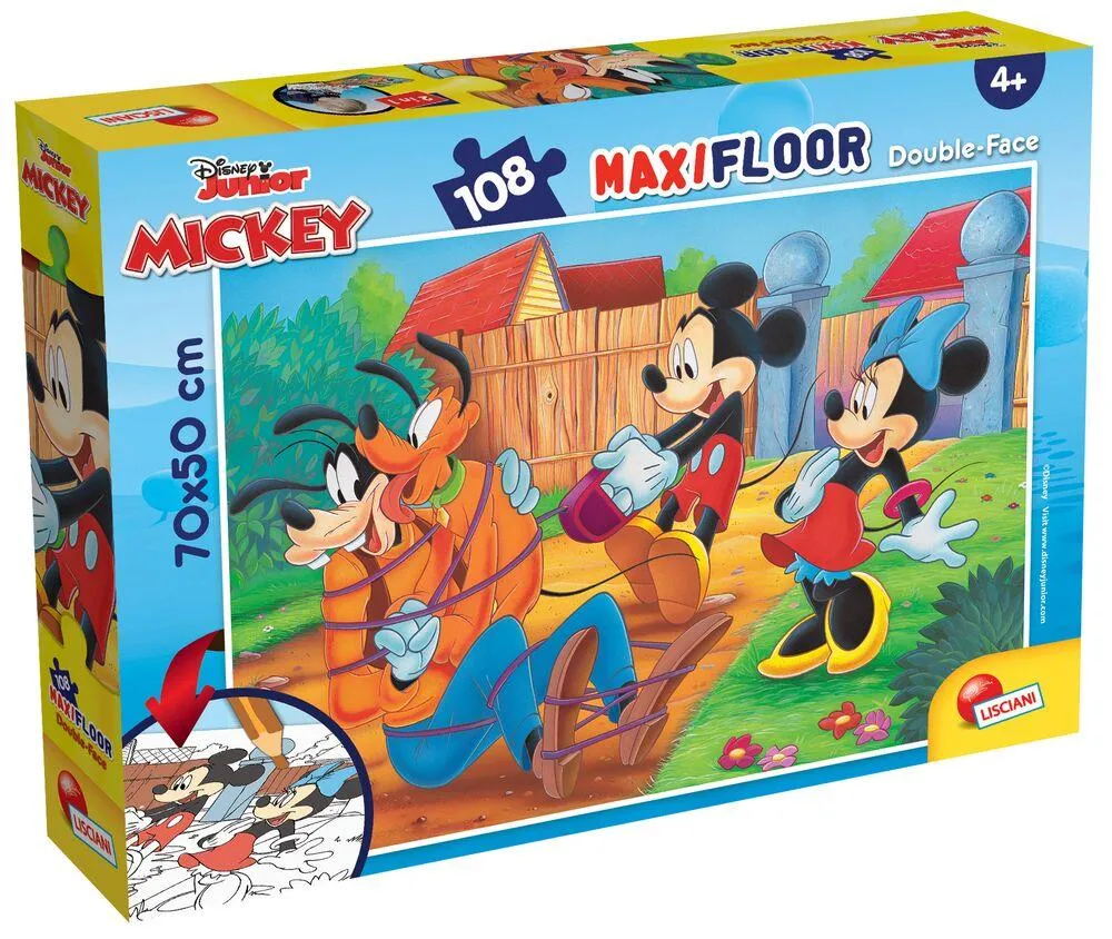 PUZLE 108 PIECES DOUBLE FACE MAXI FLOOR