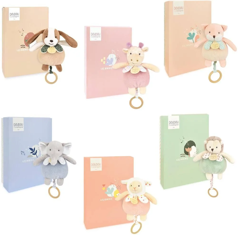 BOITE A MUSIQUE AVEC ANNEAU EN BOIS