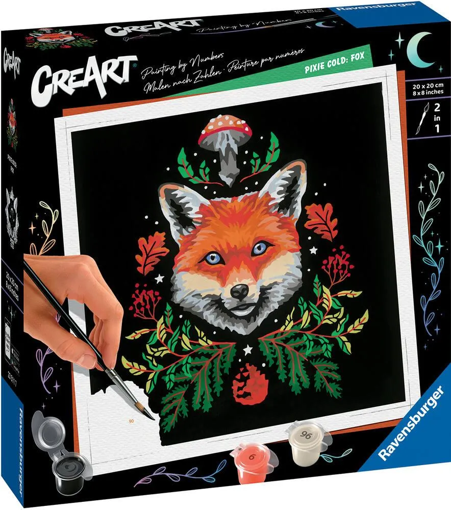 CREART - 20X20 CM - RENARD  - PIXIE COLD EDITION