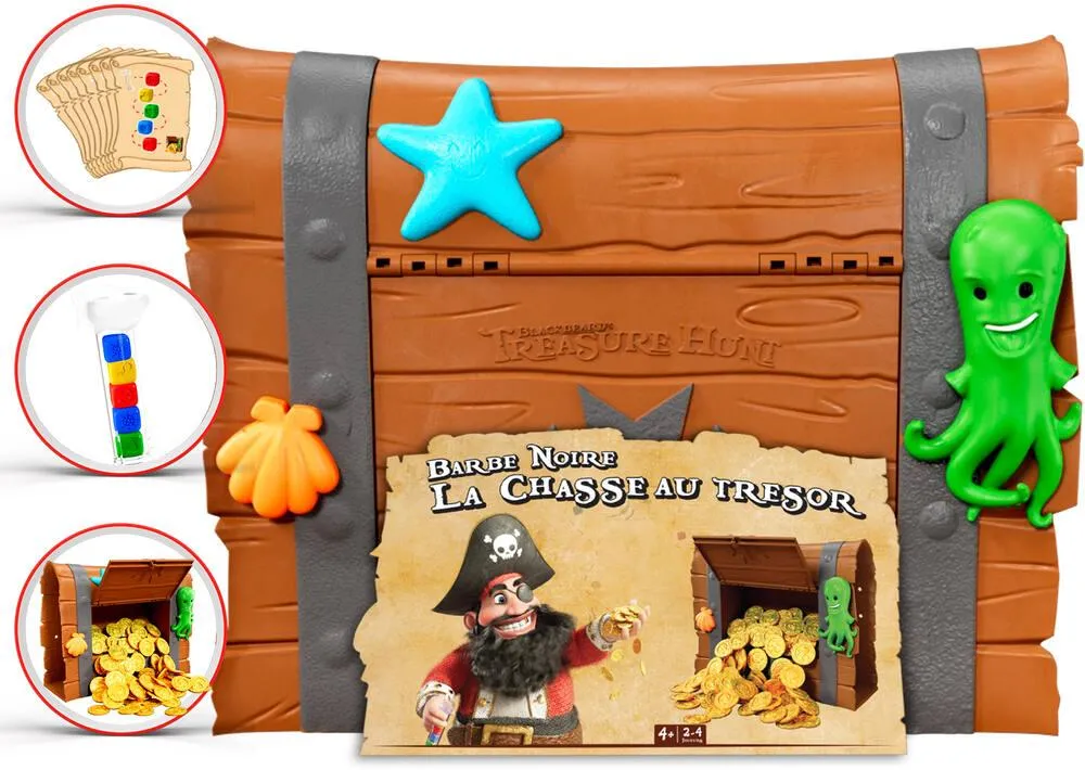 BARBE NOIRE - LA CHASSE AUX TRESORS PIRATE