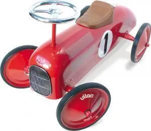 VOITURE DE COURSE PORTEUR ROUGE