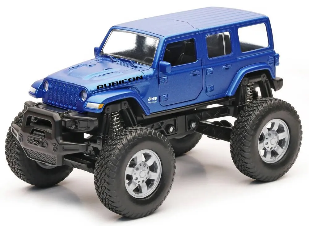 JEEP RUBICON DIE CAST AVEC SUSPENSION 1/32°