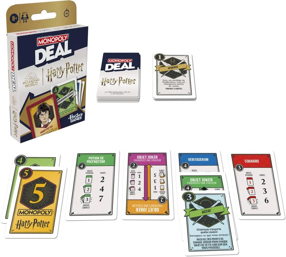 HARRY POTTER -MONOPOLY DEAL