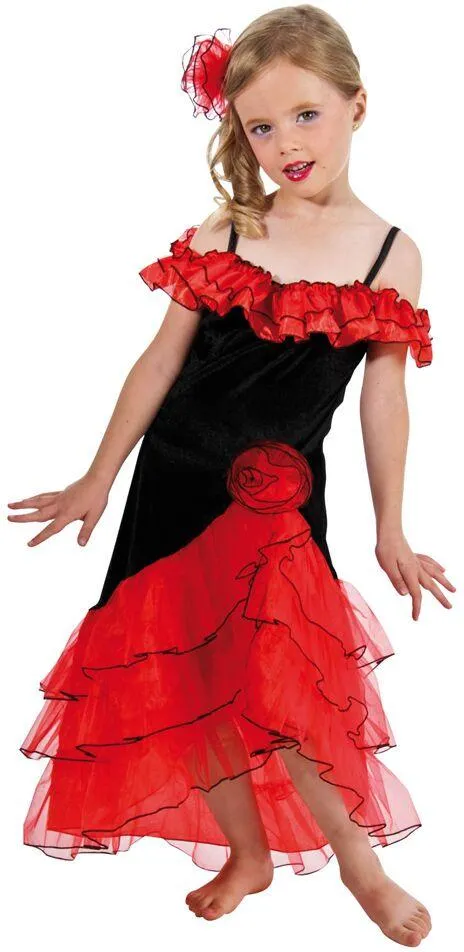 DEGUISEMENT ESPAGNOLE 2 PIECES TAILLE 128 CM