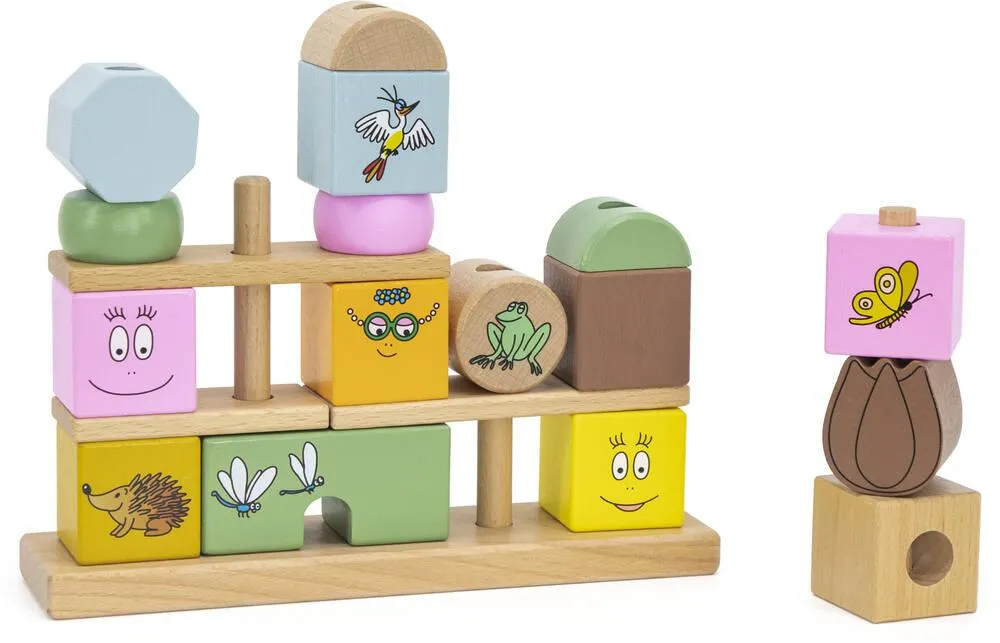LABEL LABEL - BARBABAPAPA CUBES EN BOIS