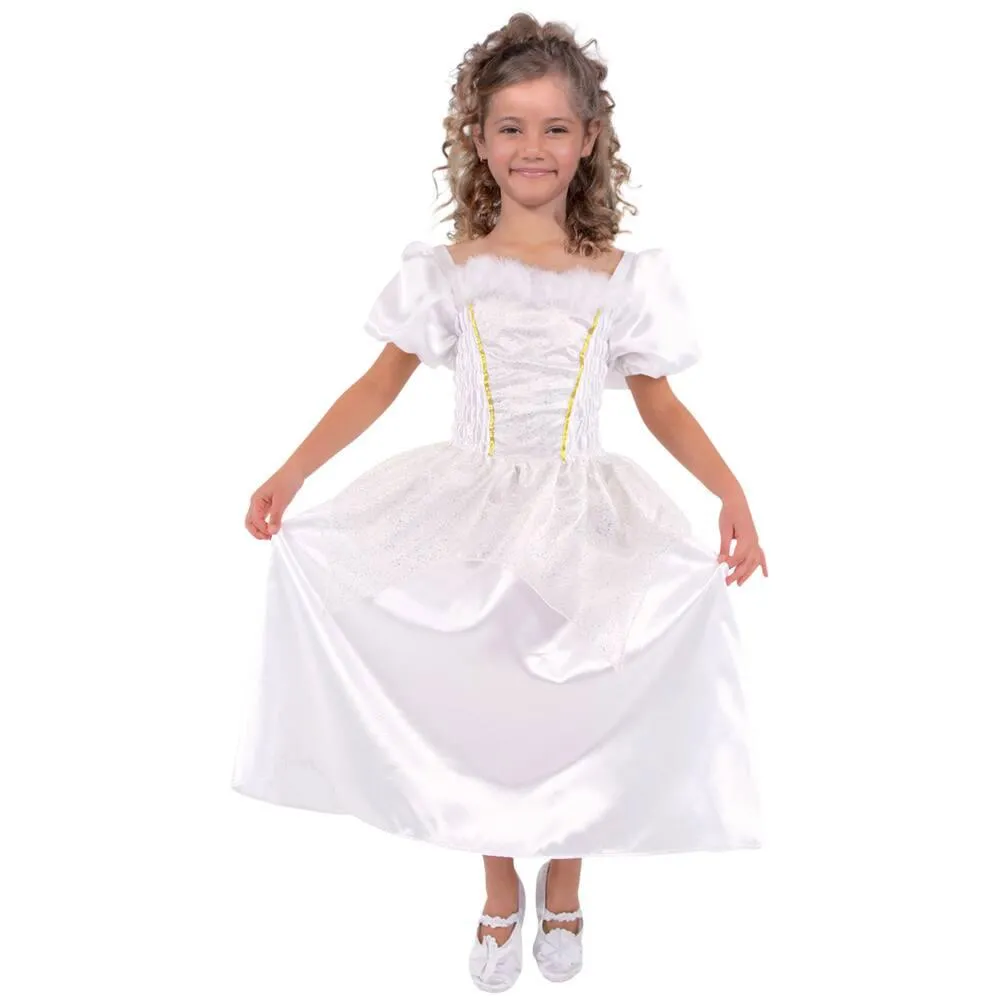 DEGUISEMENT PRINCESSE BLANCHE PANOPLIE TAILLE 3-5 ANS