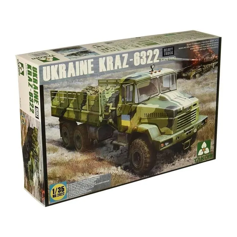 Camion ukrainien KRAZ-6322. TAKOM 2022