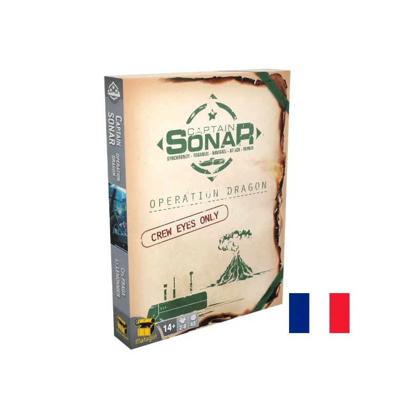 Captain Sonar Opération Dragon - Mon Ludicaire