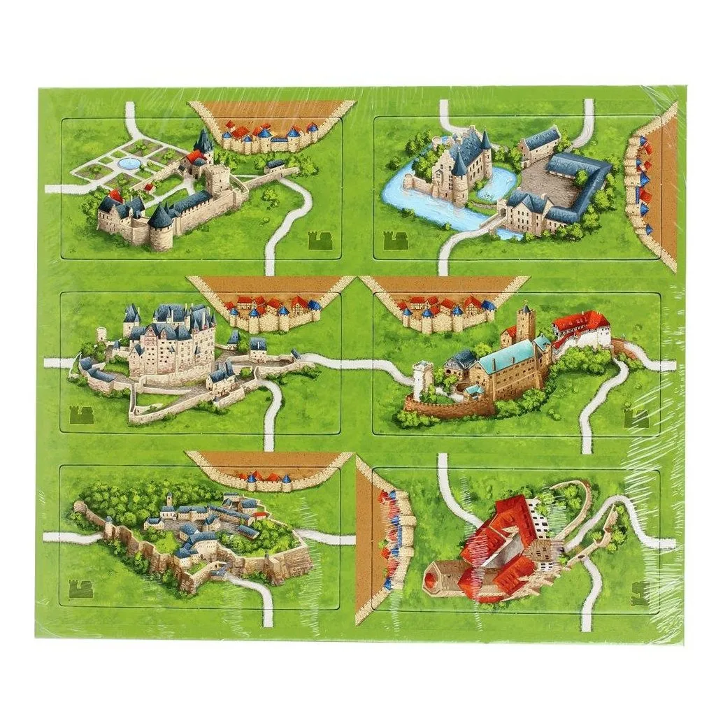 Carcassonne : Burgen in Deutschland