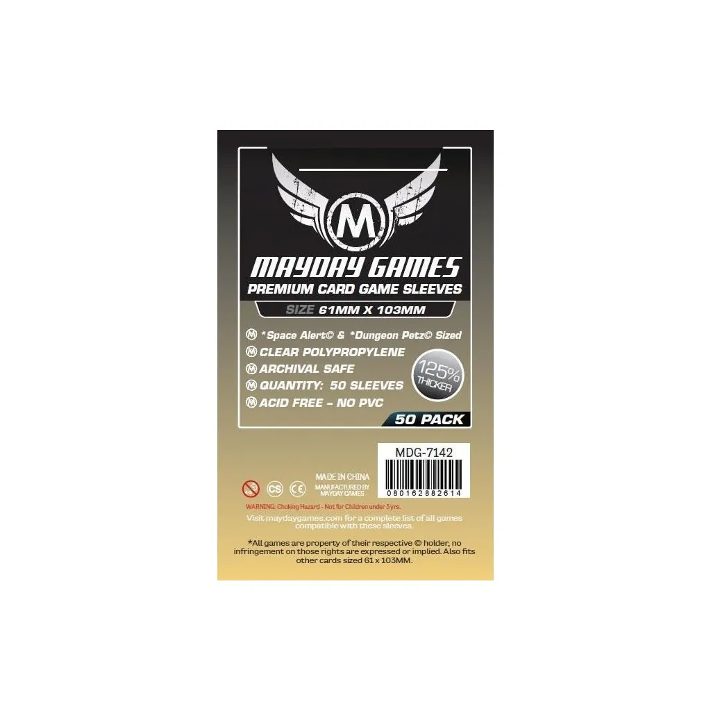 Mayday - Card Game Sleeves - Premium - 61x103mm - 50p