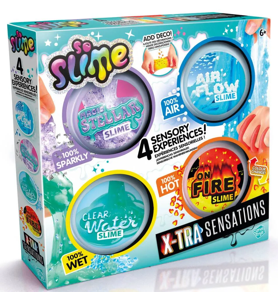 XTRA SENSTATIONS : PACK DE 4 TEXTURES