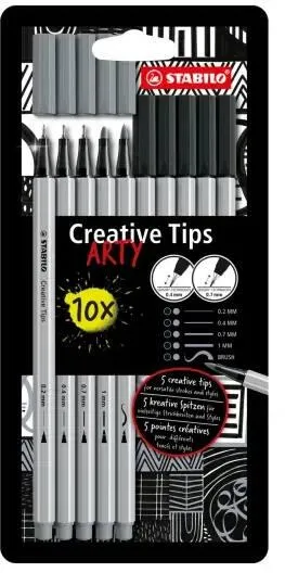 ETUI CARTON X 10 STABILO CREATIVE TIPS