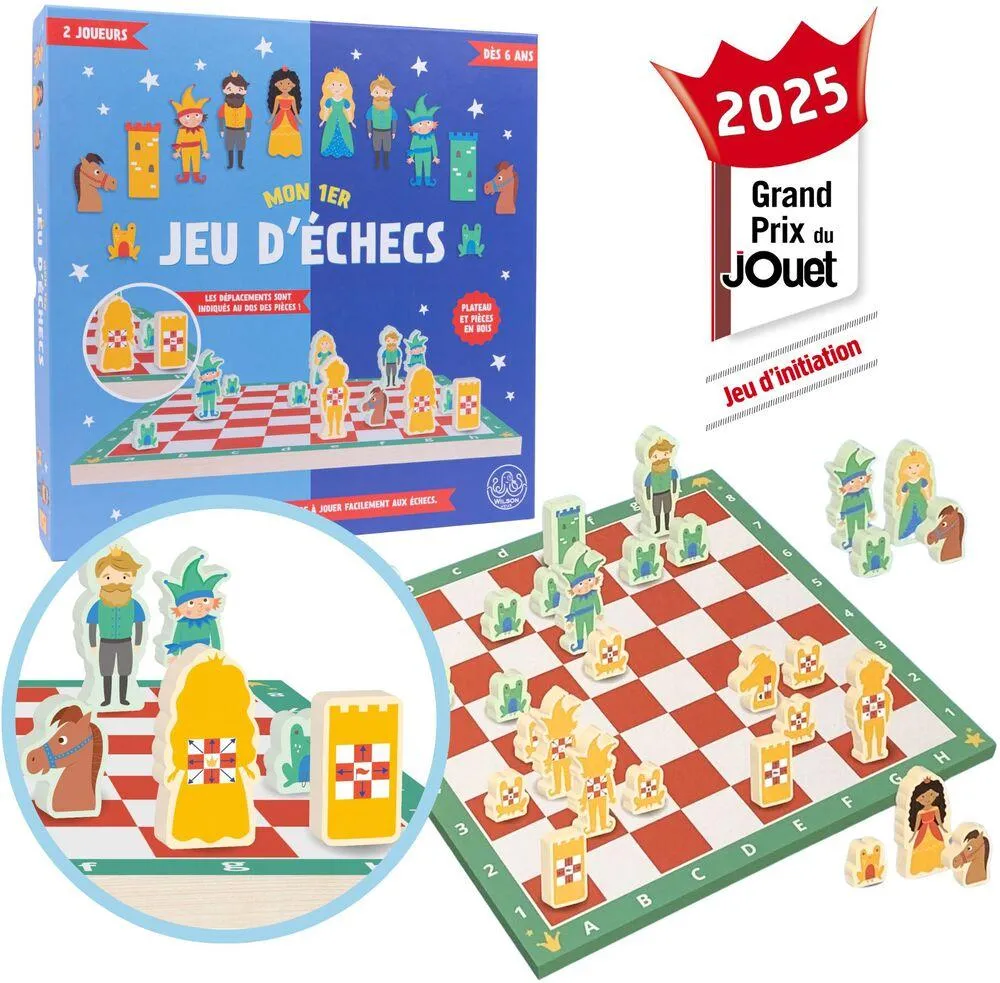 MON PREMIER JEU D'ECHECS